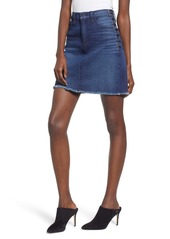 Hudson Jeans Lulu Lace-Up Side Denim Skirt