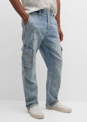 Hudson Jeans Men's Reese Straight-Leg Cargo Jeans
