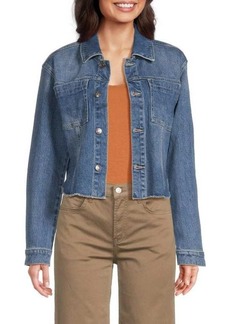 Hudson Jeans Micro Crop Denim Jacket