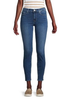 Hudson Jeans Natalie Mid-Rise Ankle Skinny Jeans