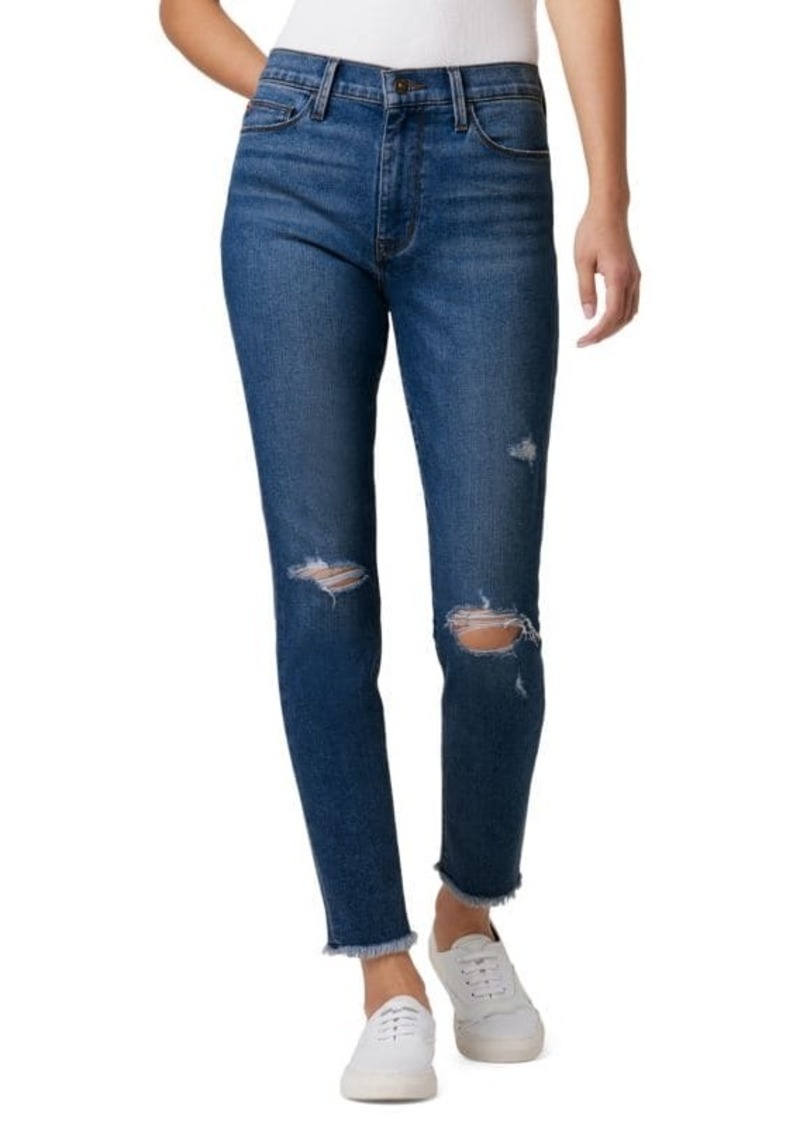 Hudson Jeans Natalie Mid Rise Super Skinny Ankle Jeans