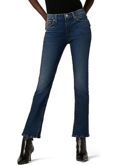 Hudson Jeans Nico Mid-Rise Straight Ankle w/ Slit in Mission