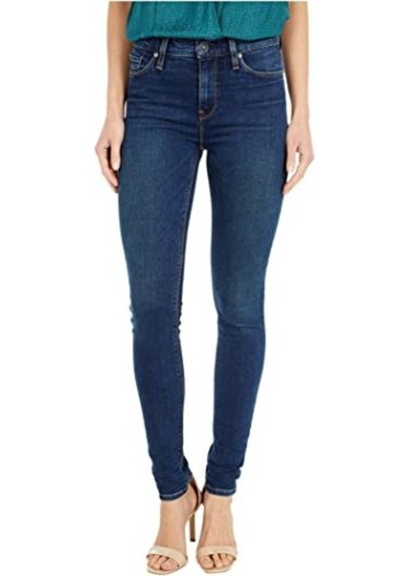 Hudson Jeans Nico Mid-Rise Super Skinny in Obscurity
