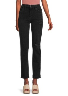Hudson Jeans Nico Straight Mid Rise Ankle Jeans