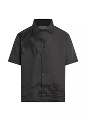 Hudson Jeans Night Palm Button-Front Shirt