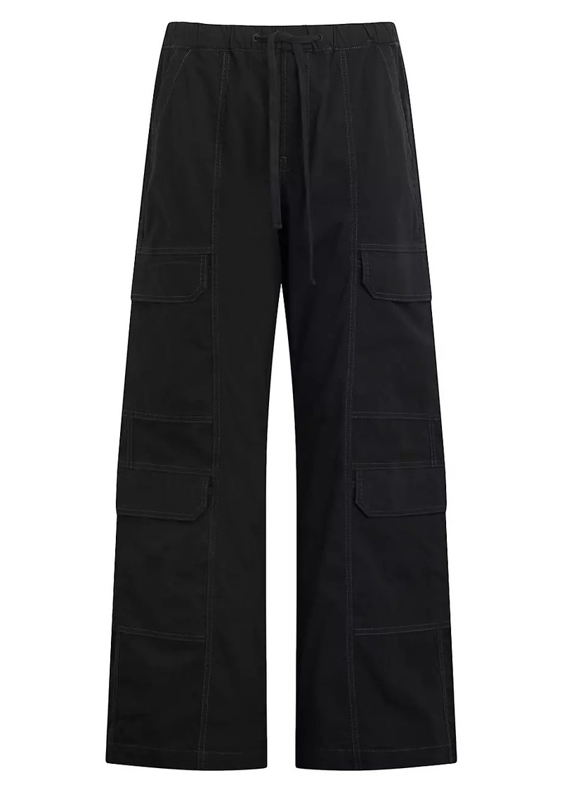 Hudson Jeans Parachute Stretch-Cotton Pants