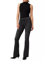 Hudson Jeans Petite Holly High-Rise Flare Jeans