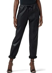 Hudson Jeans Relax Trousers with Roll Hem Pants