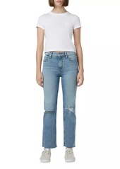 Hudson Jeans Remi High-Rise Straight Ankle Jeans