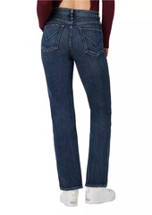 Hudson Jeans Remi High-Rise Stretch Straight Jeans