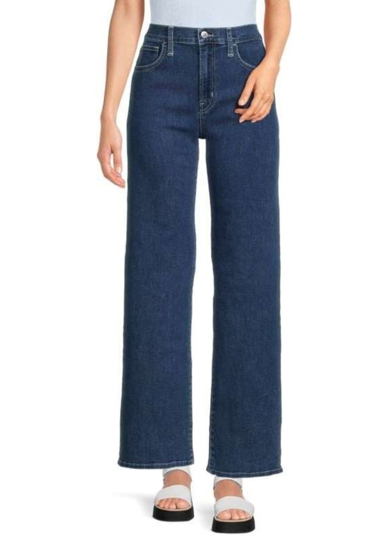 Hudson Jeans Rosalie High Rise Wide Leg Jeans