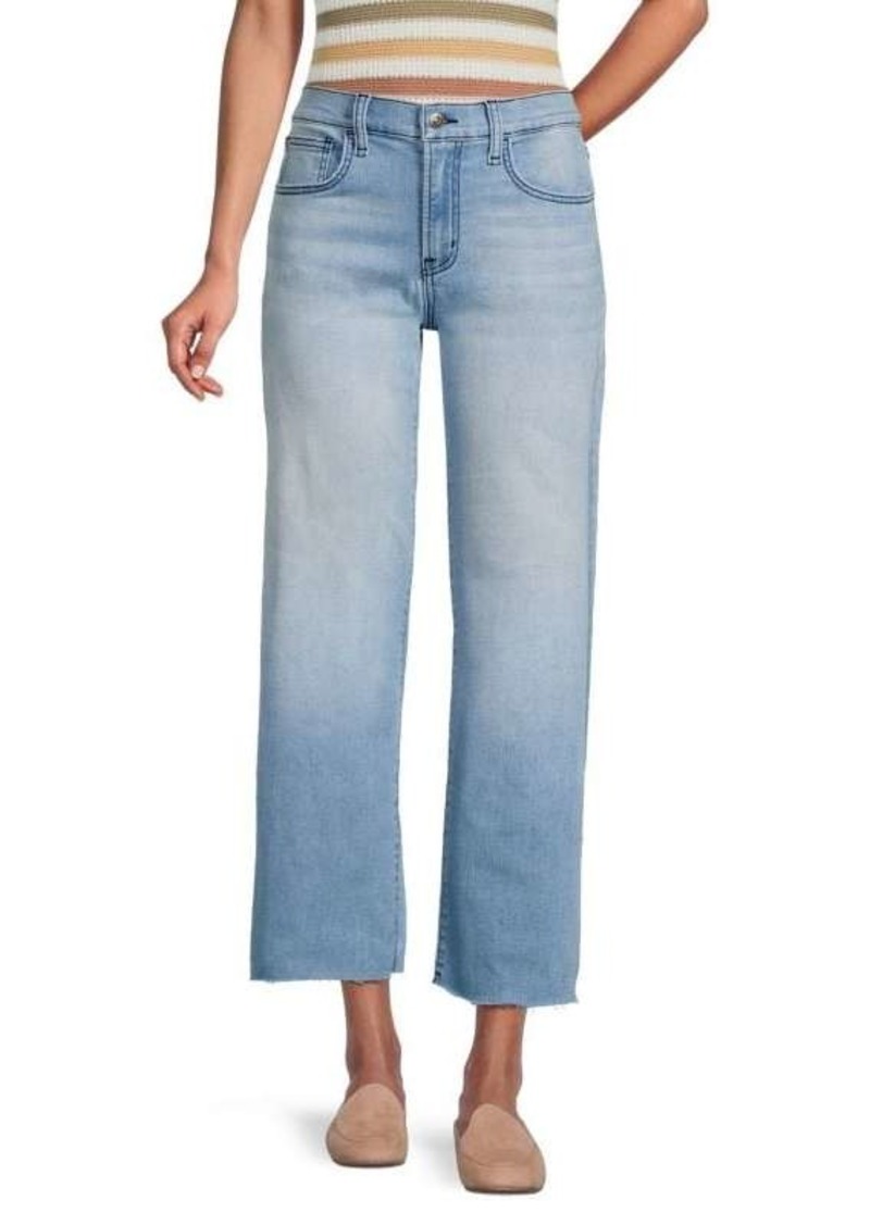 Hudson Jeans Rosalie High Rise Wide Leg Jeans