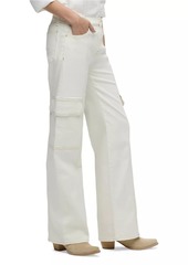 Hudson Jeans Rosie High-Rise Cargo-Style Jeans