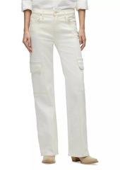 Hudson Jeans Rosie High-Rise Cargo-Style Jeans