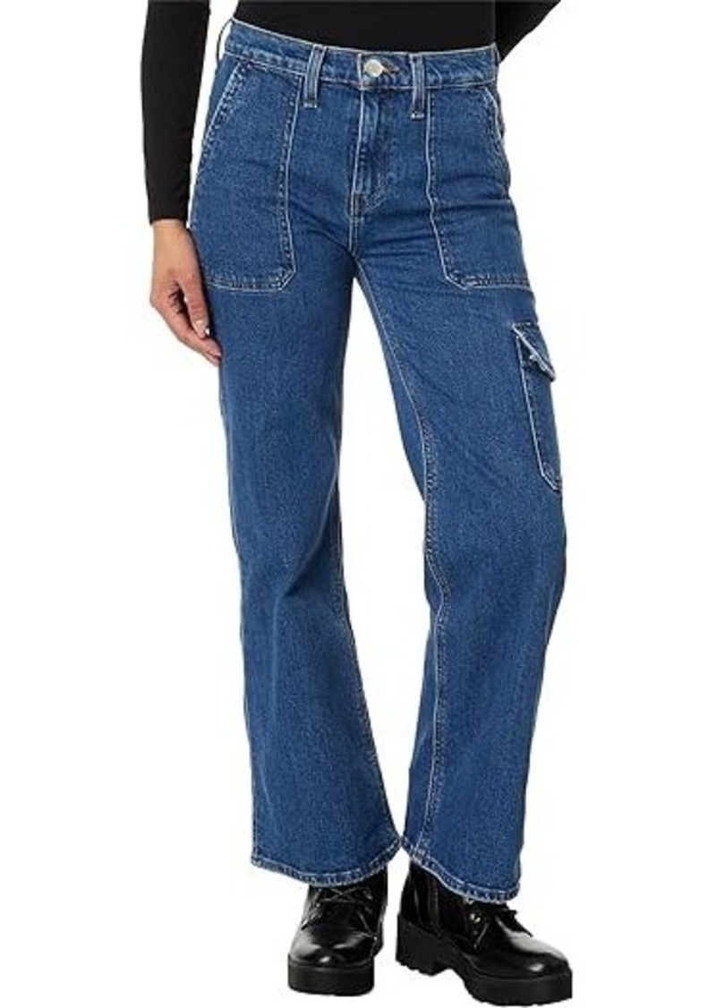 Hudson Jeans Rosie High-Rise Cargo Wide Leg in Wintertide