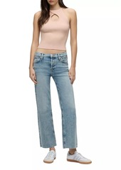 Hudson Jeans Rosie High-Rise Straight Jeans