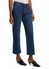 Hudson Jeans Rosie High-Rise Wide-Leg Ankle Jeans