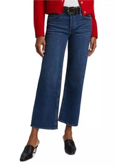 Hudson Jeans Rosie High-Rise Wide-Leg Ankle Jeans