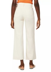 Hudson Jeans Rosie High-Rise Wide-Leg Crop Jeans