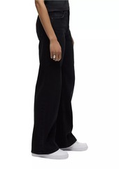 Hudson Jeans Rosie High-Rise Wide-Leg Jeans