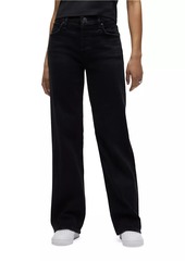 Hudson Jeans Rosie High-Rise Wide-Leg Jeans