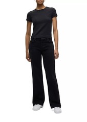 Hudson Jeans Rosie High-Rise Wide-Leg Jeans