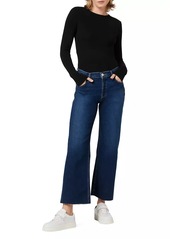 Hudson Jeans Rosie High-Rise Wide-Leg Jeans