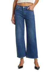 Hudson Jeans Rosie High-Waist Wide-Leg Ankle Jeans