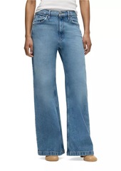 Hudson Jeans Rosie Maternity Wide-Leg Jeans