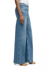 Hudson Jeans Rosie Maternity Wide-Leg Jeans