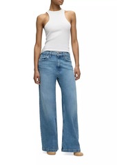 Hudson Jeans Rosie Maternity Wide-Leg Jeans