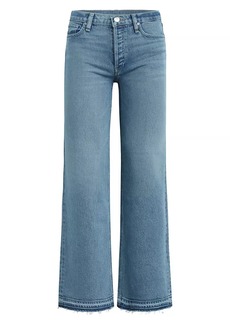 Hudson Jeans Rosie Wide-Leg Released-Hem Jeans