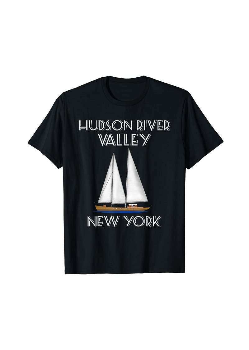 Hudson Jeans Sailing Hudson River Valley New York T-Shirt