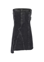 Hudson Jeans Strapless Denim Mini Dress