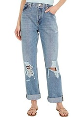 Hudson Jeans Thalia Loose Fit w/ Rolled Cuff in Feel Alive