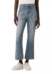 Hudson Jeans Utility Faye Ultra High-Rise Bootcut Jeans