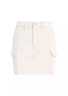 Hudson Jeans Viper Cargo Cotton Miniskirt