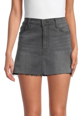 Hudson Jeans Vivid Denim Mini Skirt