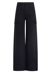 Hudson Jeans Wide-Leg Cargo Jeans