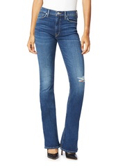 Hudson Jeans Barbara High Waist Bootcut Jeans in Dest. Spiral Destr at Nordstrom