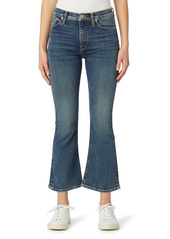 Hudson Jeans Barbara High Waist Crop Bootcut Jeans in Stardance at Nordstrom