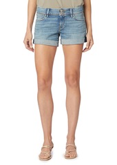 Hudson Jeans Croxley Cuff Denim Shorts in Walk On By at Nordstrom