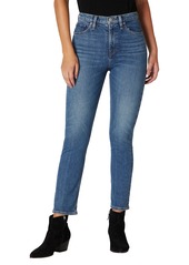 Hudson Jeans Holly High Waist Crop Straight Leg Jeans in Right Now at Nordstrom