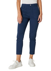 Hudson Jeans Straight Leg Utility Jeans in Navy at Nordstrom