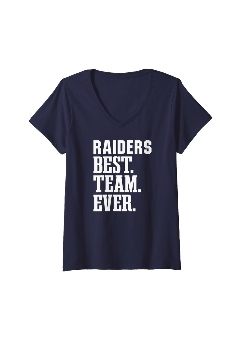 Hudson Jeans Womens Hudson Raiders Best Ever HS V-Neck T-Shirt