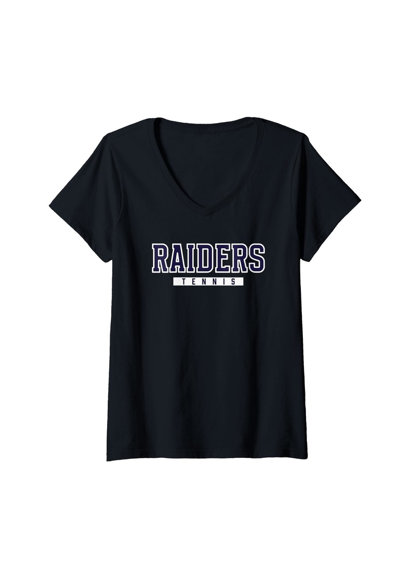 Hudson Jeans Womens Hudson Raiders Tennis V-Neck T-Shirt