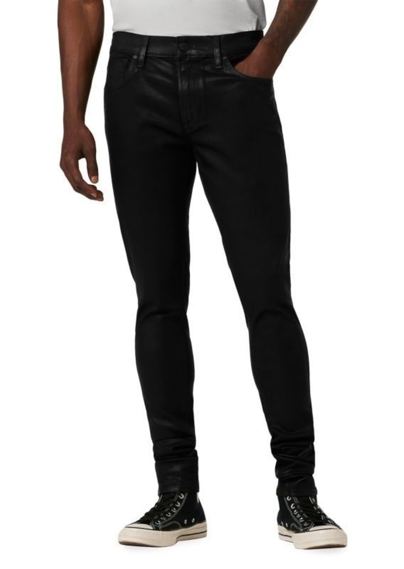 Hudson Jeans Zack Coated Skinny Jeans