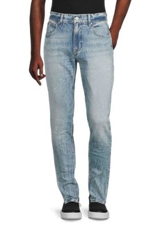 Hudson Jeans Zacky Skinny Fit Paint Splatter Jeans