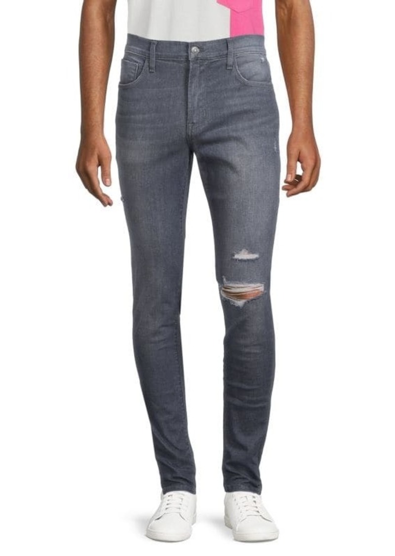 Hudson Jeans Zane Distressed Skinny Jeans