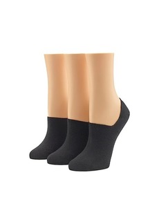 Hue Cotton Liner Socks with Arch Clinch 3-Pack